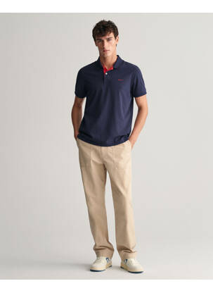 Polo bleu marine GANT homme