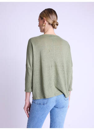 T-shirt kaki BERENICE femme