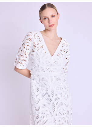 Robe blanc BERENICE femme