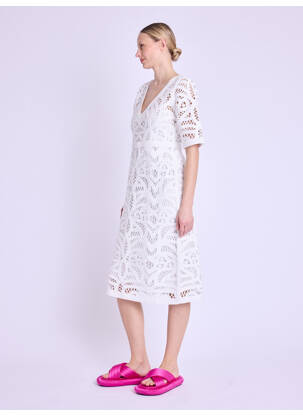Robe blanc BERENICE femme