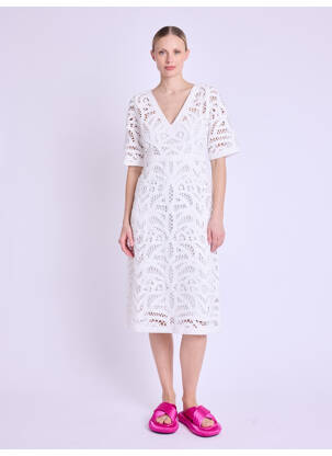 Robe blanc BERENICE femme