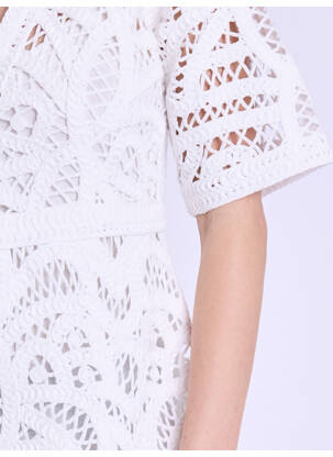 Robe blanc BERENICE femme