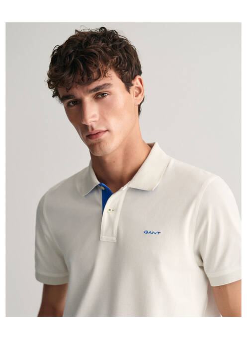 Polo blanc GANT homme