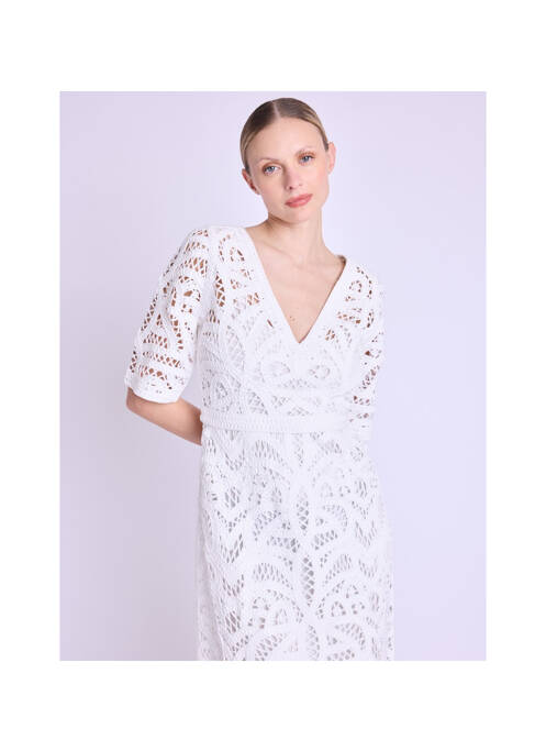 Robe blanc BERENICE femme
