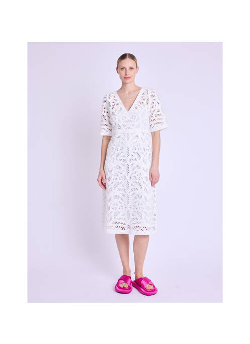 Robe blanc BERENICE femme