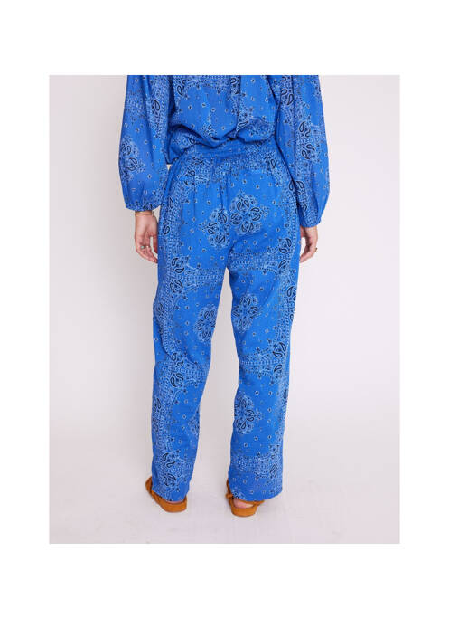 Pantalon bleu BERENICE femme