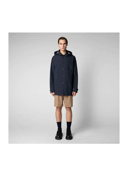 Parka bleu SAVE THE DUCK homme