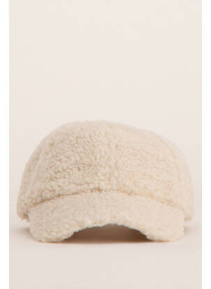 Casquette beige OPUS femme