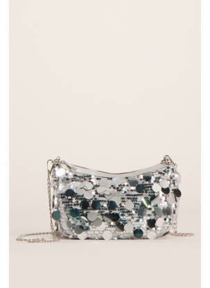 Sac bandoulière argent VERO MODA femme