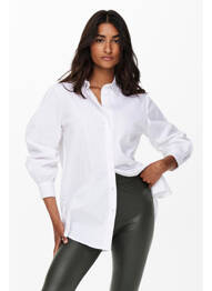 Chemisier coupe droite blanc ONLY femme