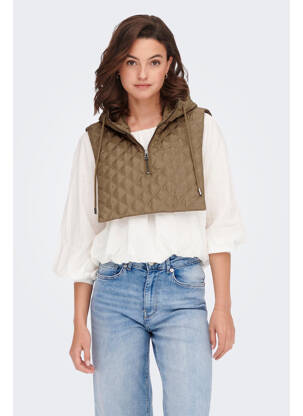 Col / tour de cou marron ONLY femme