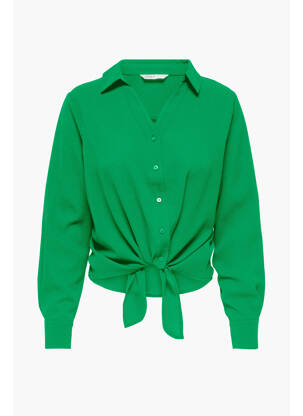 Chemisier vert ONLY femme