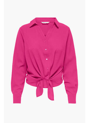 Chemisier col chemisier rose ONLY femme