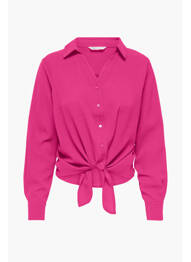 Chemisier col chemisier rose ONLY femme