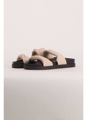 Sandales/nu pieds beige ONLY femme