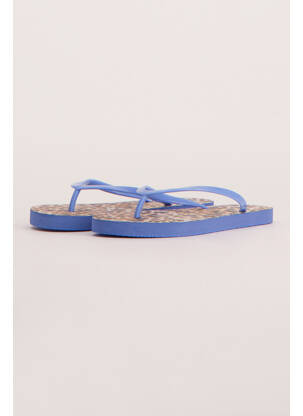 Tongs bleu ONLY femme