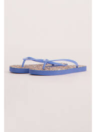 Tongs bleu ONLY femme