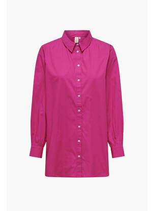 Chemisier manches longues manches longues rose ONLY femme