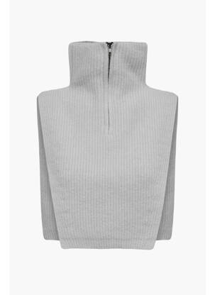 Col / tour de cou gris ONLY femme