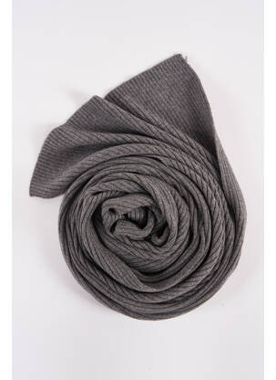 Echarpe gris fonce ONLY femme