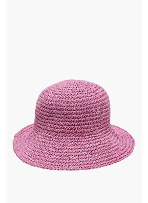 Chapeau rose ONLY femme