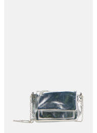 Sac bandoulière argent ONLY femme