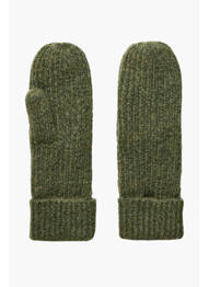Gants vert PIECES femme