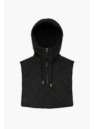 Col / tour de cou noir PIECES femme