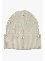 Bonnet blanc PIECES femme