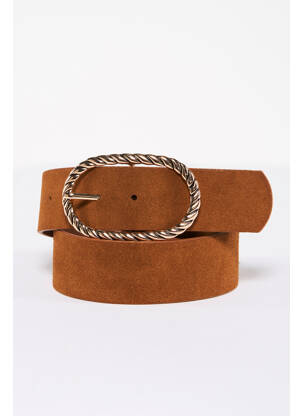 Ceinture marron PIECES femme