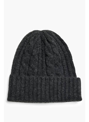 Bonnet gris PIECES femme
