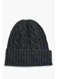 Bonnet gris PIECES femme