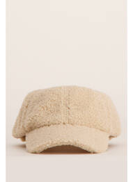 Casquette beige PIECES femme