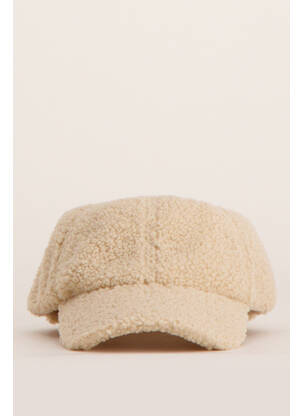 Casquette beige PIECES femme