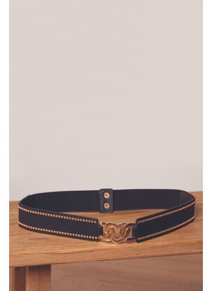 Ceinture noir MORGAN femme
