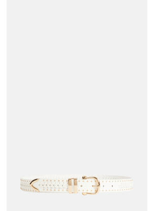 Ceinture blanc MORGAN femme