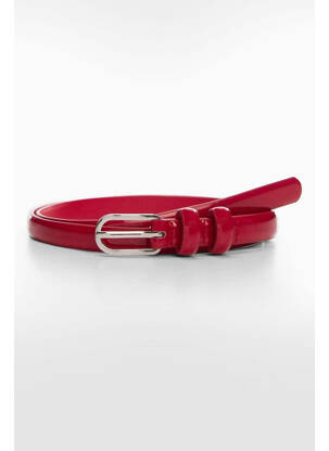 Ceinture rouge MANGO femme