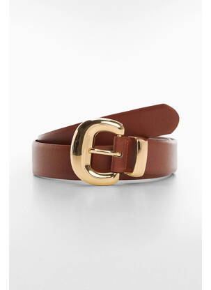 Ceinture marron MANGO femme