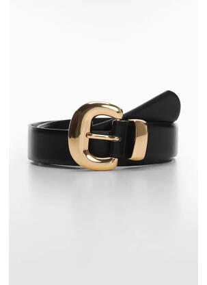Ceinture noir MANGO femme
