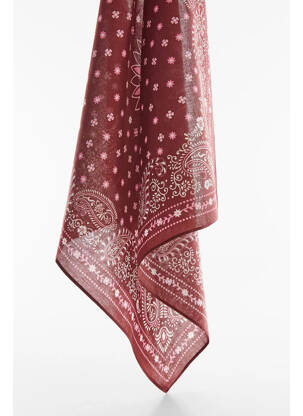 Foulard rouge MANGO femme