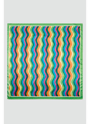 Foulard vert MANGO femme