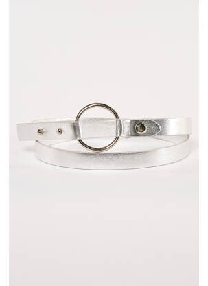 Ceinture gris ASTRID BLACK LABEL femme