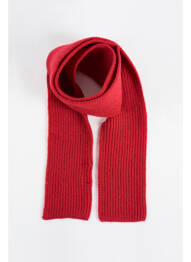 Echarpe rouge ASTRID BLACK LABEL femme