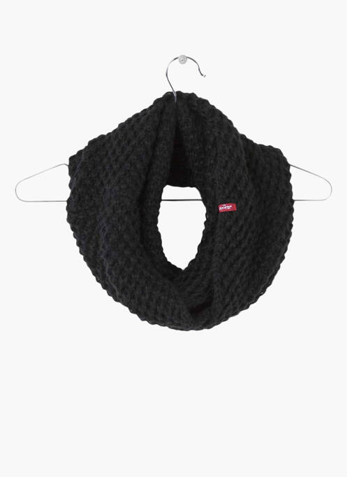Col / tour de cou noir LEVIS femme