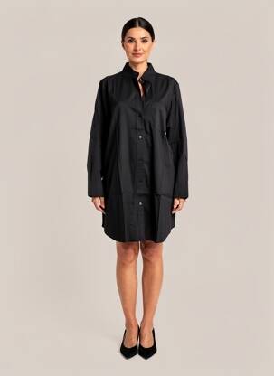Robe courte manches longues manches longues noir SIMONE PERELE femme