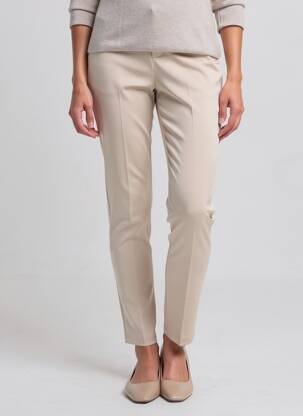 Pantalon slim slim beige HEINE femme