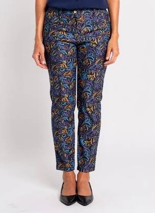 Pantalon slim taille élastique noir LA FIANCÉE femme