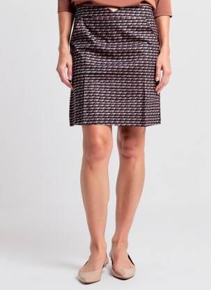 Jupe courte poches rouge PRINCESSE NOMADE femme