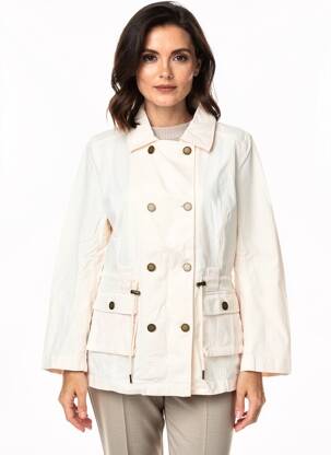 Veste casual poches beige LA FIANCÉE femme