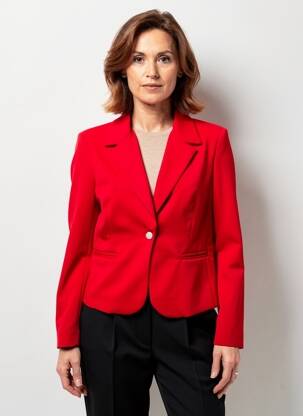 Blazer poches rouge GREGORY PAT femme